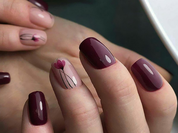 Manichiură festivă: Top-4 Designs Topic până pe 8 martie
