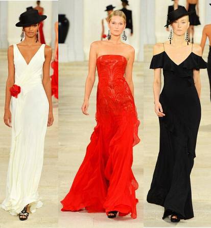 Cele mai la modă rochii de seară lungi și scurte de primăvară-vară 2013
