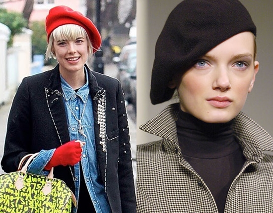 Lecții de stil: cum și cu ce să purtați beret