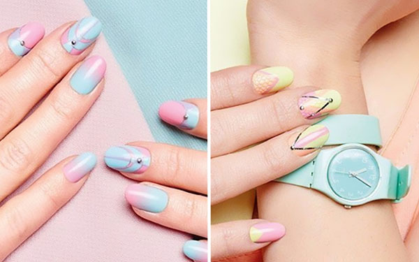 Luminos și creativ: desene de primăvară TOP-3 din E. Mi-Manicure