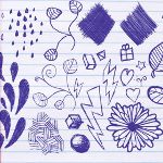 Desene pe câmpurile notebook-ului