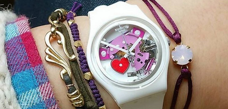 Mai multă dragoste: o surpriză de la Swiss Swatch ceas de ceasuri