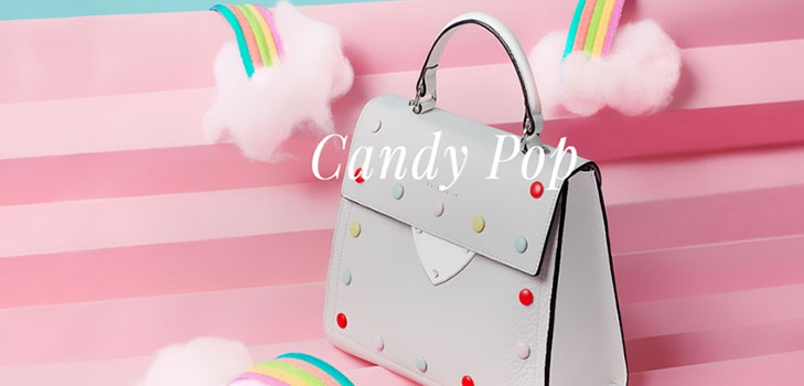Coccinelle saci bomboane pentru un izvor de foraj: linia Candy Pop