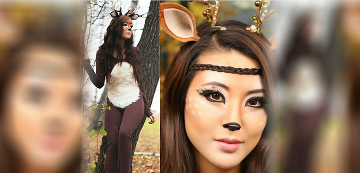 Costum pentru Halloween 2017 pentru fete și fete
