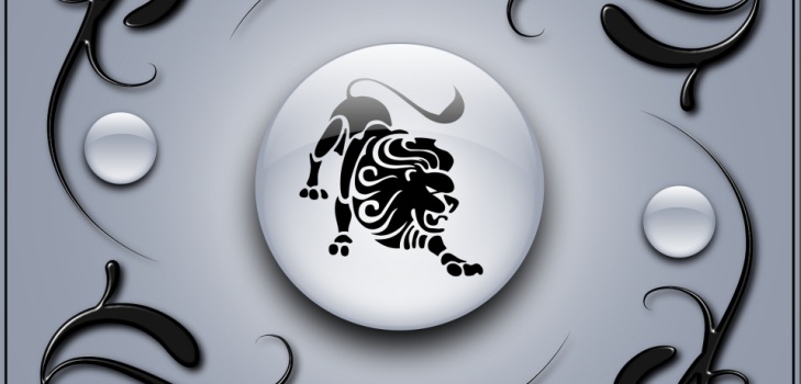desenarea semnului leului zodiacal