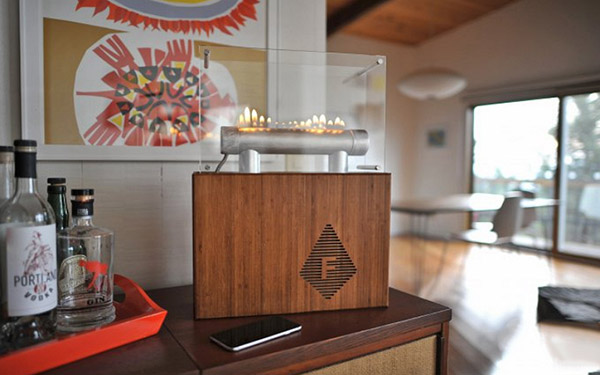 Magic de incendiu: colț-semineu Fireside Audiobox