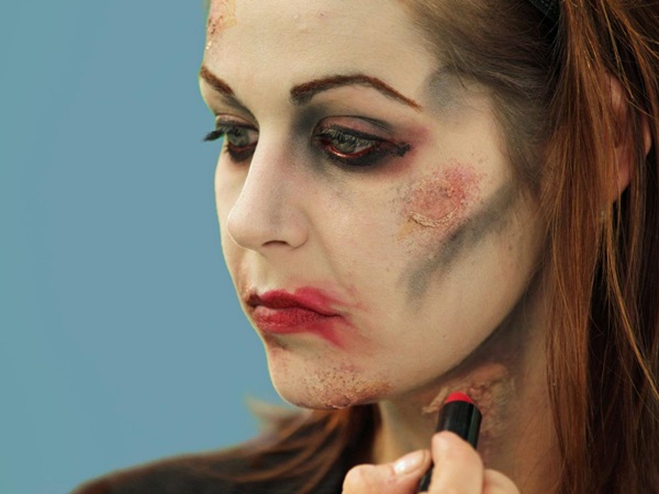 Scary machiaj pentru Halloween cu mâinile tale pentru fete și fete