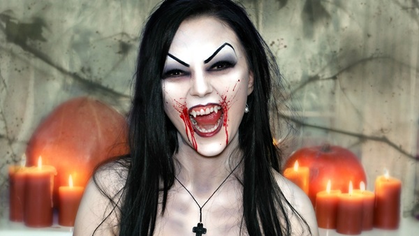 Scary machiaj pentru Halloween cu mâinile tale pentru fete și fete