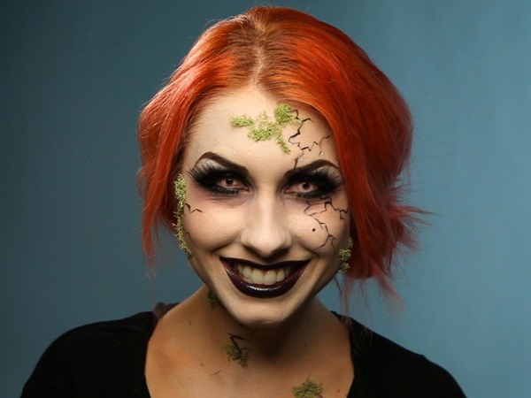 Scary machiaj pentru Halloween cu mâinile tale pentru fete și fete