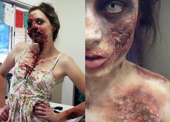 Zombie Makeover pentru Halloween: fotografie, video cum să-ți faci mâinile