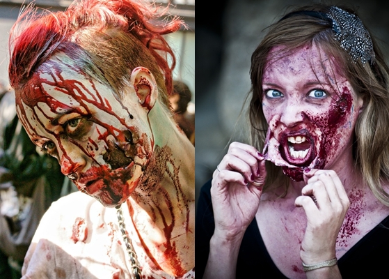 Zombie Makeover pentru Halloween: fotografie, video cum să-ți faci mâinile