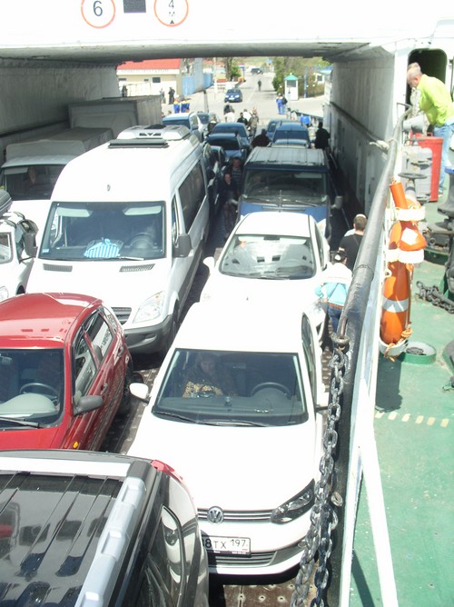 Mergem în Crimeea cu mașina cu un câine