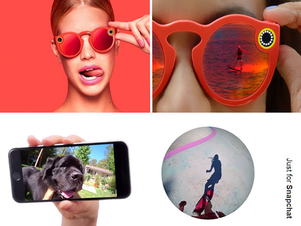 Nou de la Snapchat: Ochelari de ochelari cu modul video