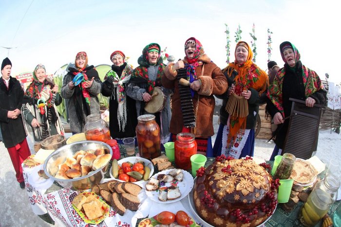 Cântece pe Ziua Pancake: texte de cântece de ulei folk rusesc