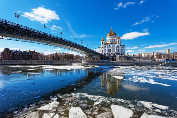 Vremea în Moscova în aprilie 2017