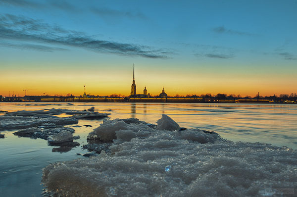 Vremea în St. Petersburg în aprilie 2017