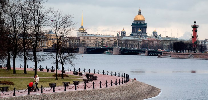 Vremea în St. Petersburg în februarie 2017