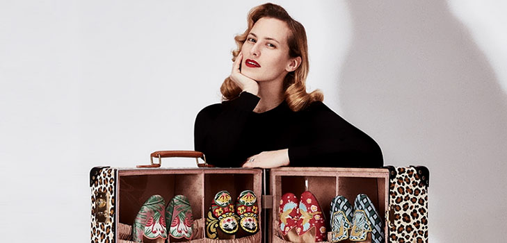 Timp pentru vacanta: colectia de calatorie Globe-Trotter x Charlotte Olympia