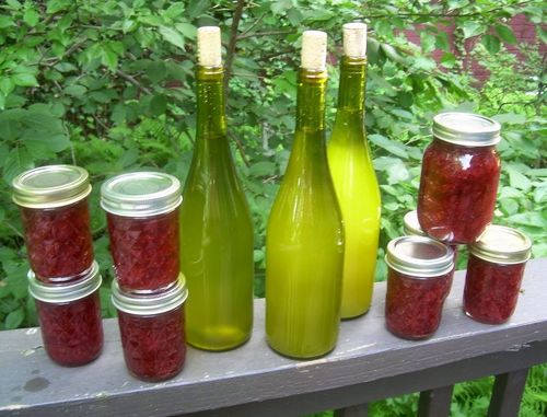 Homemade vin din gem de mere