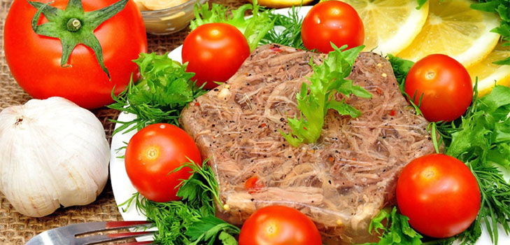 Retete de frig cu fotografii luate pas cu pas - din carne de porc, coada, carne de vita, picioare de pui, cu gelatina