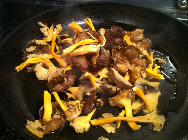 Cum să gătești chanterelles într-o tigaie