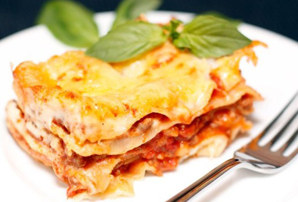 Rețetă pentru lasagna vegetariană picantă de la IKFA