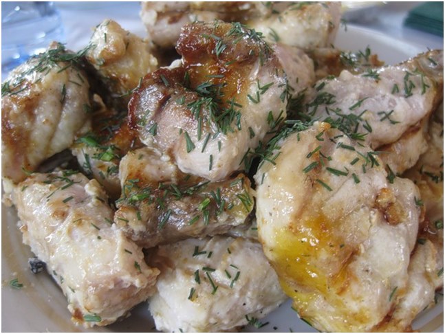 pește prăjit