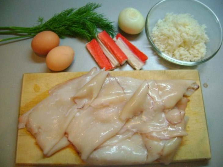 ingrediente pentru o farfurie
