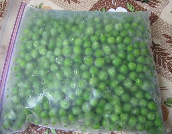 Mazăre verde, conservată pentru iarnă acasă