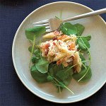 Crab salata cu jeleu portocaliu