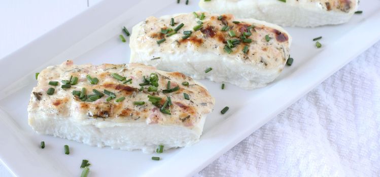 Halibut copt în cuptor