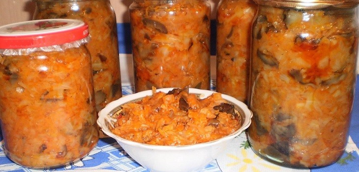 Ciupercă de ciuperci: rețetă pentru iarnă