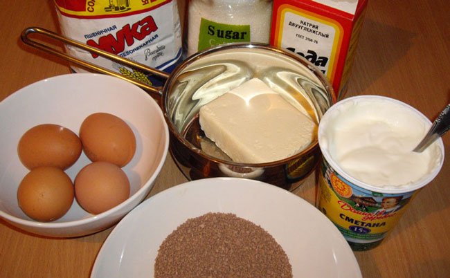ingredientele pentru tort