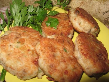 Cutlets de pește - vă rog familia