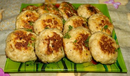 Cutlets de pește - vă rog familia