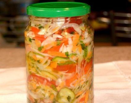 Salata de varza pentru iarna "Fergana"