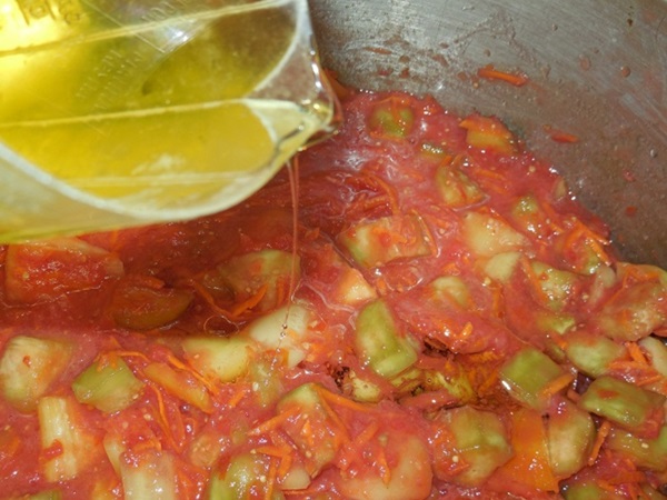Salată de roșii pentru iarnă