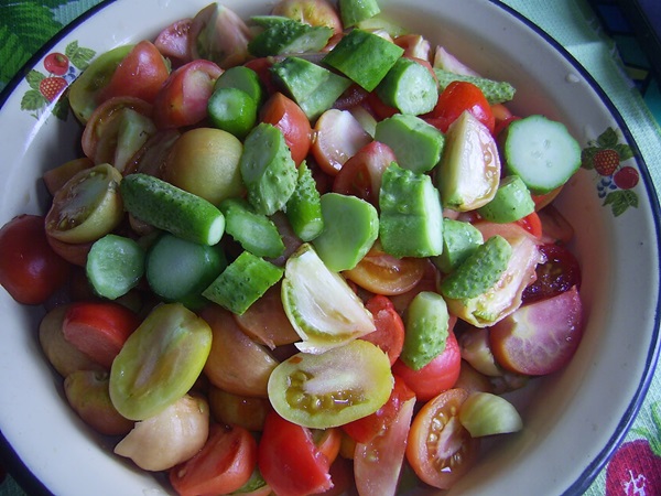 Salată de roșii pentru iarnă