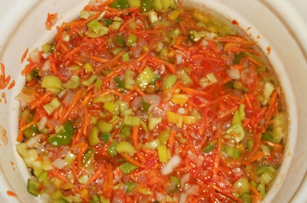 Salată de roșii pentru iarnă