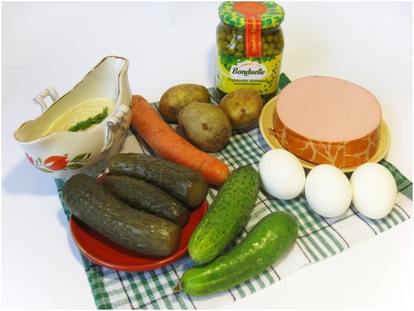 ingrediente pentru salată