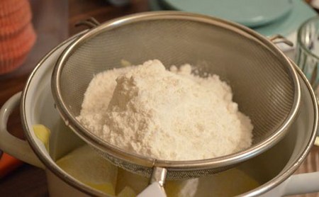 Branza de branza si crema de crema, reteta cu fotografie