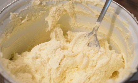 Branza de branza si crema de crema, reteta cu fotografie