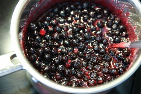 Jam din negru chokeberry