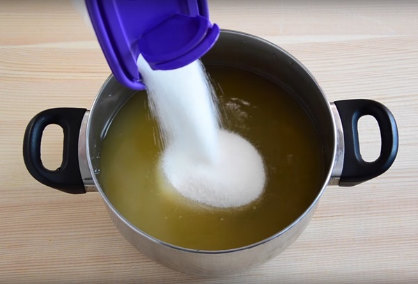 Jam și miere de păpădie cu acid citric și fără acid