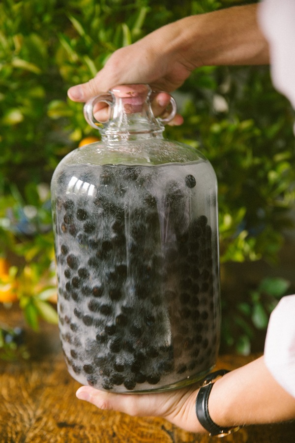 Vin de casa din chokeberry
