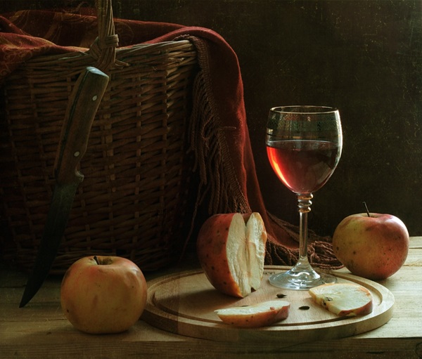 Homemade vin din mere