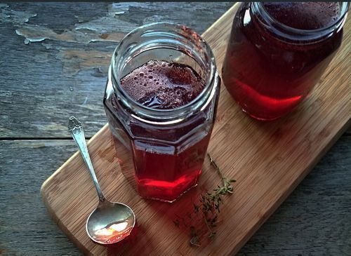 Jelly de la dulceața de zmeură