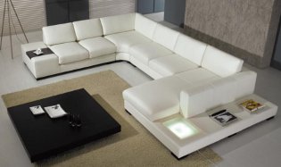 Canapea în interior
