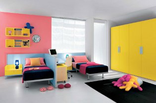 Interiorul pentru copii pentru doi copii Interiorul pentru copii pentru doi copii