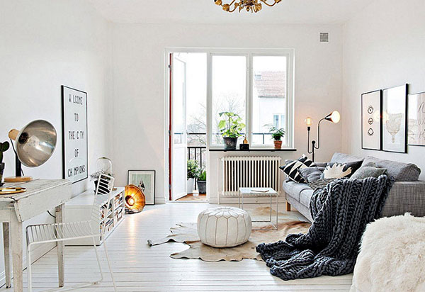 Apartament de vis: trei motive pentru a alege un stil scandinav